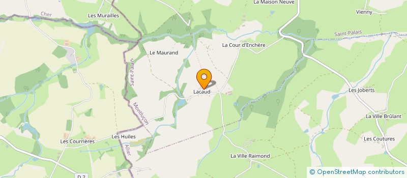 localisation de l'entreprise MONSIEUR PHILIPPE DUPEUX à SAINT-PALAIS