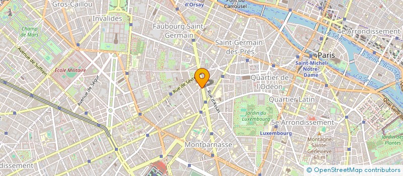 localisation de l'entreprise MONSIEUR PHILIPPE DUPIN  PARIS