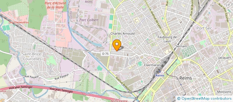 localisation de l'entreprise MONSIEUR PHILIPPE DUPIN  REIMS