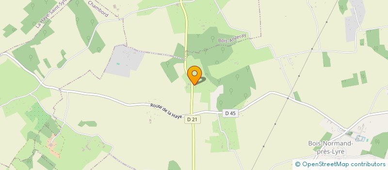 localisation de l'entreprise MONSIEUR PHILIPPE DUPONT  BOIS-NORMAND-PRES-LYRE
