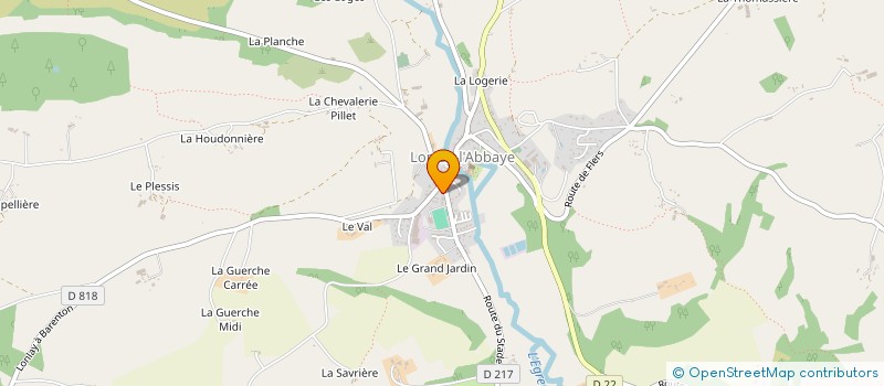 localisation de l'entreprise MONSIEUR PHILIPPE DUPONT à LONLAY-L'ABBAYE