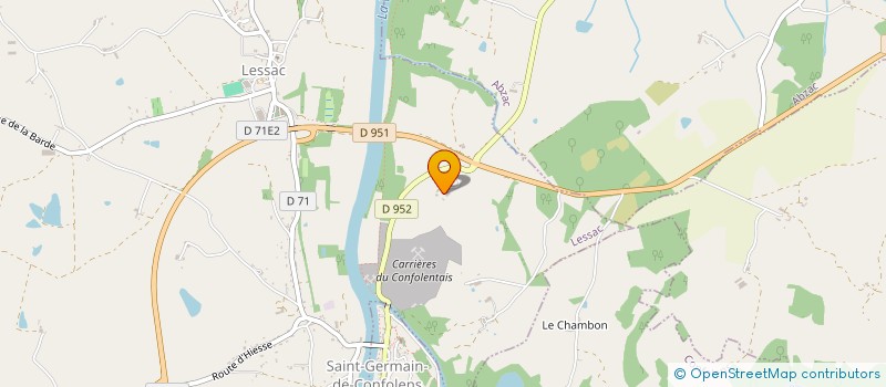 localisation de l'entreprise MONSIEUR PHILIPPE DUPORT à LESSAC