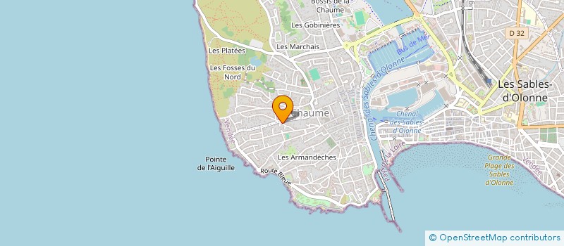 localisation de l'entreprise MONSIEUR PHILIPPE DUPOUE à LES SABLES D'OLONNE