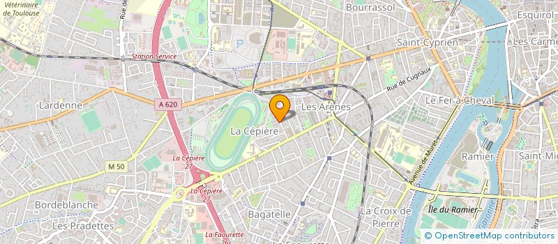 localisation de l'entreprise MONSIEUR PHILIPPE DUPRAT à TOULOUSE