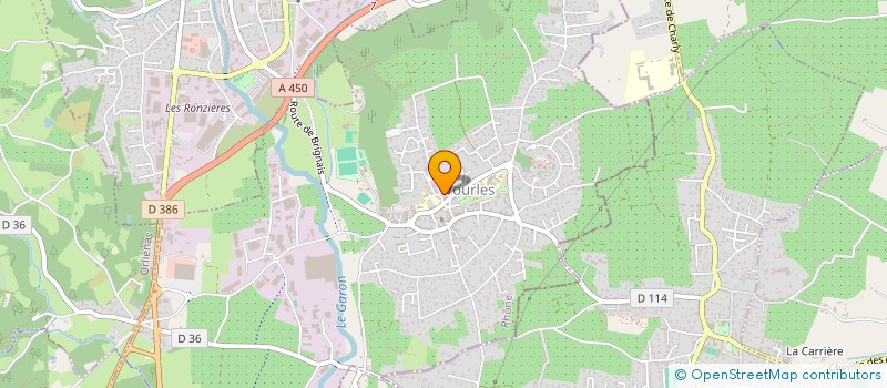 localisation de l'entreprise MONSIEUR PHILIPPE DUPRE  CHARLY