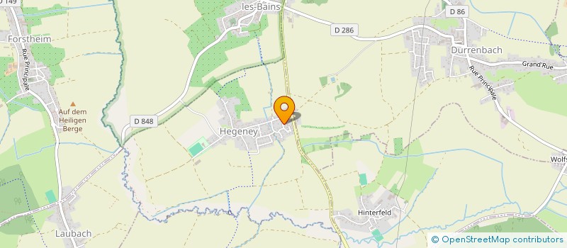 localisation de l'entreprise MONSIEUR PHILIPPE DUPRET  WALBOURG