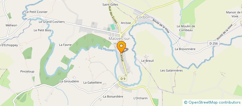 localisation de l'entreprise MONSIEUR PHILIPPE DUPUID à LA CHAPELLE-MONTLIGEON