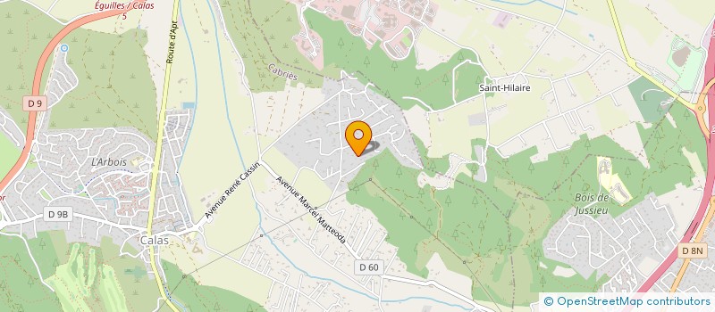 localisation de l'entreprise MONSIEUR PHILIPPE DUPUIS  CABRIES