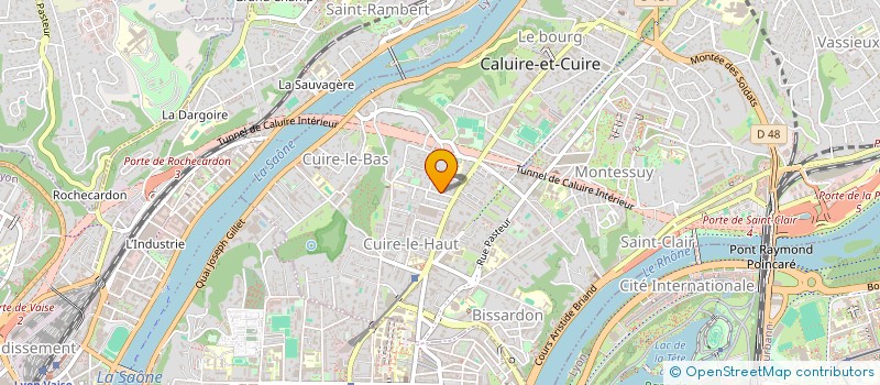 localisation de l'entreprise MONSIEUR PHILIPPE DUPUIT-COSSE  CALUIRE-ET-CUIRE