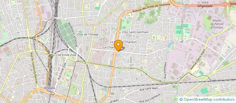 localisation de l'entreprise MONSIEUR PHILIPPE DUPUY à ORLEANS