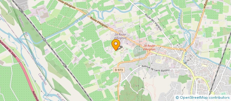 localisation de l'entreprise MONSIEUR PHILIPPE DURAND  CAVAILLON