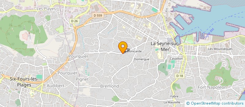 localisation de l'entreprise MONSIEUR PHILIPPE DURAND à LA SEYNE-SUR-MER