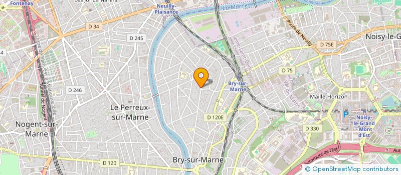 localisation de l'entreprise MONSIEUR PHILIPPE DURAND à BRY-SUR-MARNE