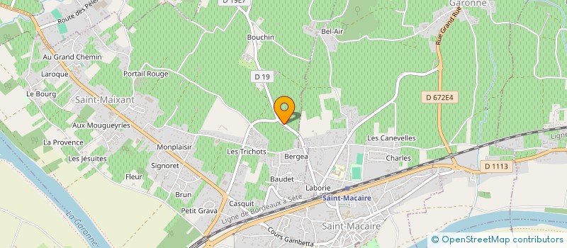 localisation de l'entreprise MONSIEUR PHILIPPE DURAND  SAINT-MAIXANT