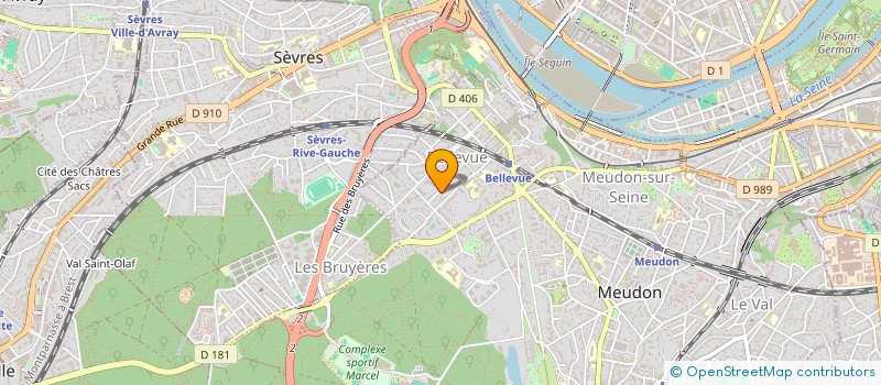 localisation de l'entreprise MONSIEUR PHILIPPE DURAND  MEUDON
