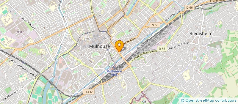 localisation de l'entreprise MONSIEUR PHILIPPE DURIS  MULHOUSE