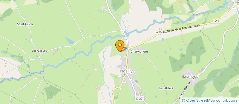 localisation de l'entreprise MONSIEUR PHILIPPE DURON  NOAILLY