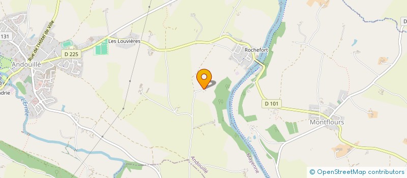 localisation de l'entreprise MONSIEUR PHILIPPE DUROY  ANDOUILLE