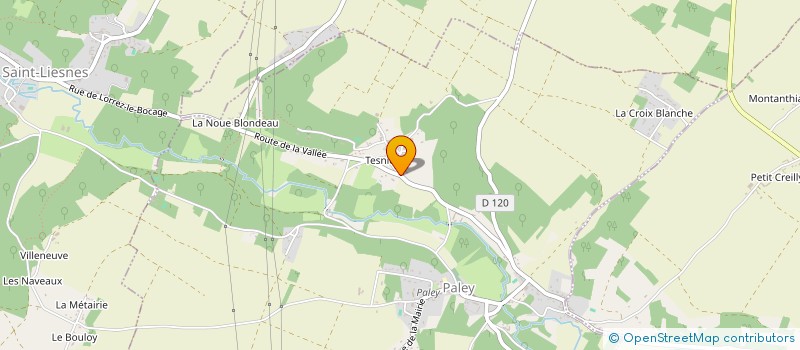 localisation de l'entreprise MONSIEUR PHILIPPE DUROYON  PALEY