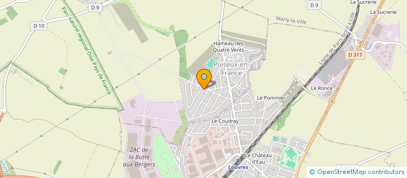 localisation de l'entreprise MONSIEUR PHILIPPE DURU à EPIAIS-LES-LOUVRES