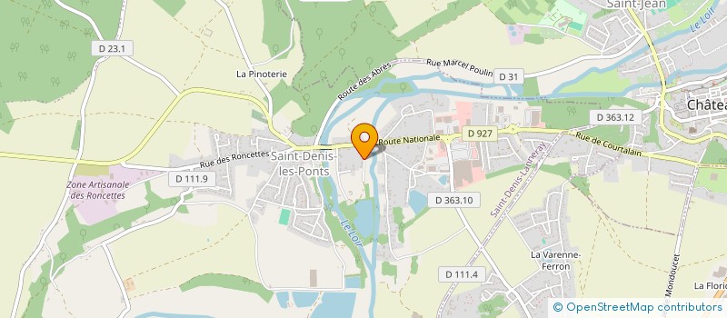 localisation de l'entreprise MONSIEUR PHILIPPE DUSAUSSOY à SAINT-DENIS-LANNERAY