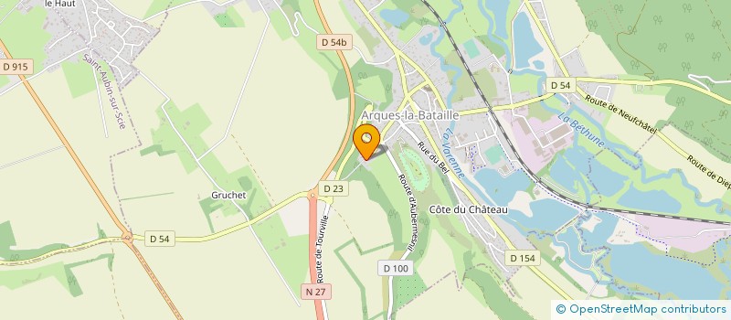 localisation de l'entreprise MONSIEUR PHILIPPE DUSSAUX à ARQUES-LA-BATAILLE