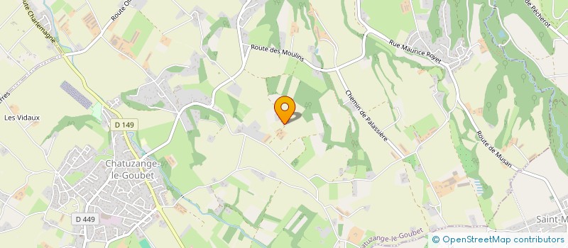 localisation de l'entreprise MONSIEUR PHILIPPE DUTEL  CHATUZANGE-LE-GOUBET
