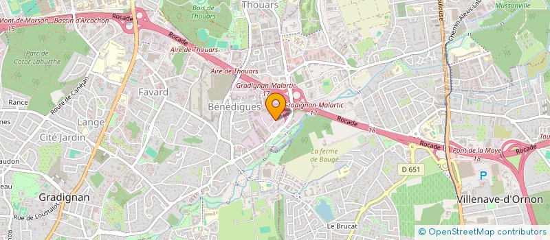 localisation de l'entreprise MONSIEUR PHILIPPE DUTHEIL  VILLENAVE-D'ORNON