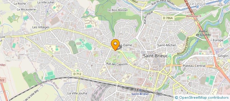 localisation de l'entreprise MONSIEUR PHILIPPE DUVAL à SAINT-BRIEUC