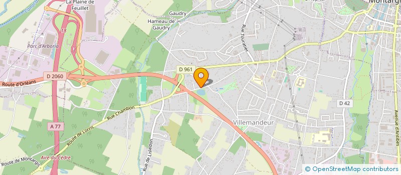 localisation de l'entreprise MONSIEUR PHILIPPE DUVAL à VILLEMANDEUR
