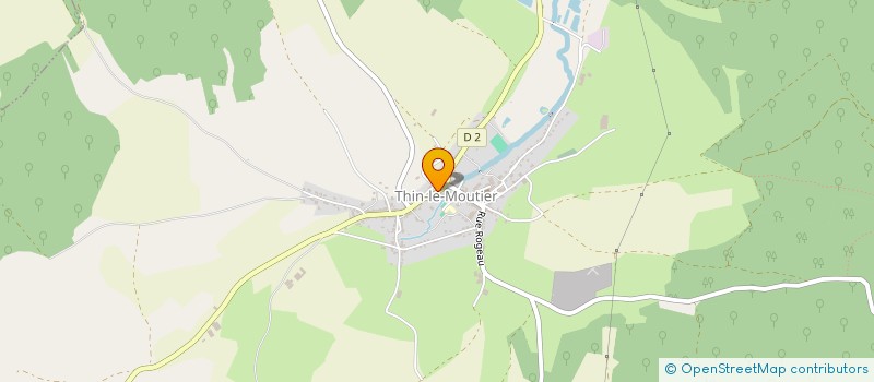 localisation de l'entreprise MONSIEUR PHILIPPE DUVALLET  THIN-LE-MOUTIER