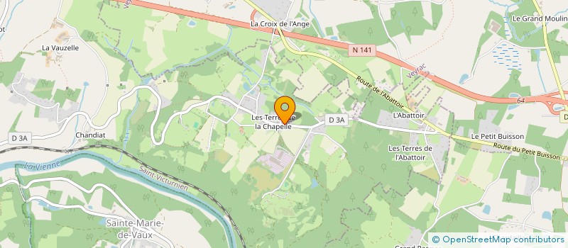 localisation de l'entreprise MONSIEUR PHILIPPE DUVERT à SAINT-VICTURNIEN