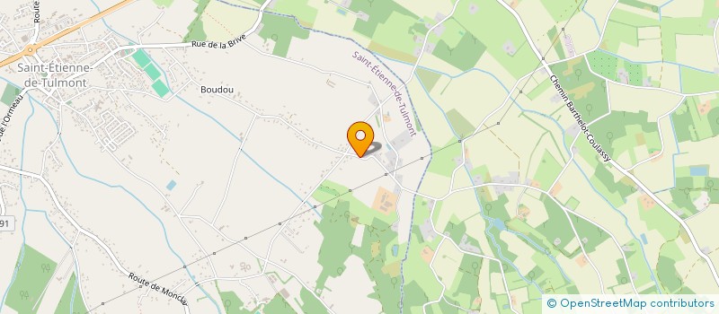 localisation de l'entreprise MONSIEUR PHILIPPE DWORJACK  SAINT-ETIENNE-DE-TULMONT