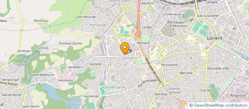 localisation de l'entreprise MONSIEUR PHILIPPE EDY  LORIENT