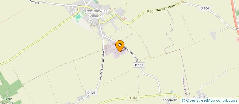 localisation de l'entreprise MONSIEUR PHILIPPE EECKHOUT à TREMBLAY-LES-VILLAGES