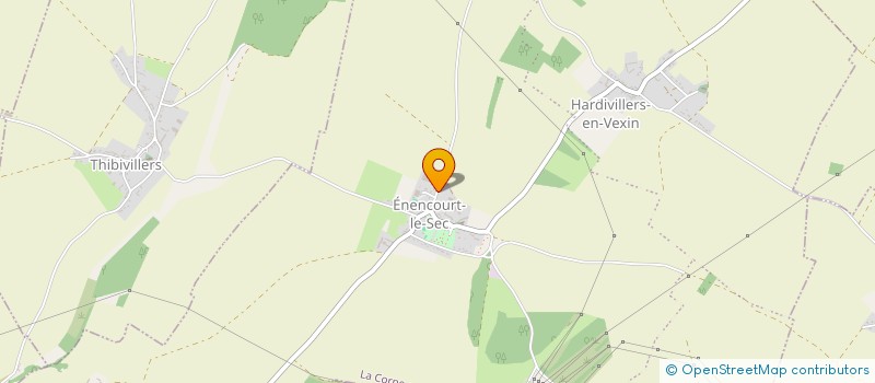 localisation de l'entreprise MONSIEUR PHILIPPE EGELS  LA CORNE-EN-VEXIN