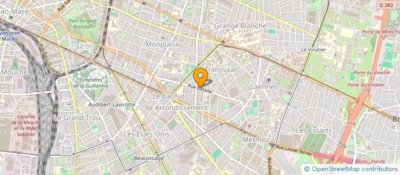 localisation de l'entreprise MONSIEUR PHILIPPE EL BAHAR  LYON