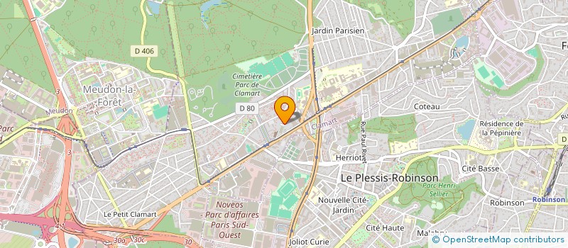localisation de l'entreprise MONSIEUR PHILIPPE ELAMBERT à CLAMART