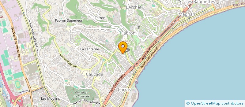 localisation de l'entreprise MONSIEUR PHILIPPE ELBASE à NICE