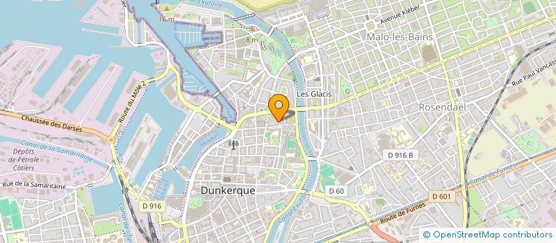 localisation de l'entreprise MONSIEUR PHILIPPE ELBAZ à DUNKERQUE