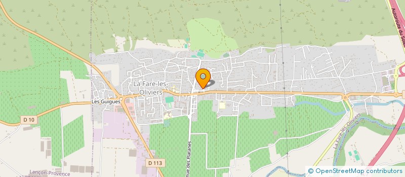 localisation de l'entreprise MONSIEUR PHILIPPE ELLENA  LA FARE-LES-OLIVIERS