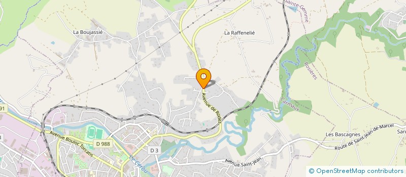 localisation de l'entreprise MONSIEUR PHILIPPE EMMANUEL BARAZER  CARMAUX