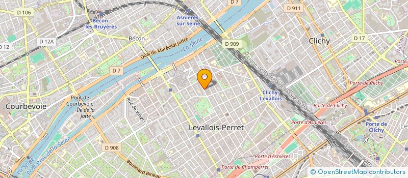localisation de l'entreprise MONSIEUR PHILIPPE EMMANUEL COLOMB à LEVALLOIS PERRET