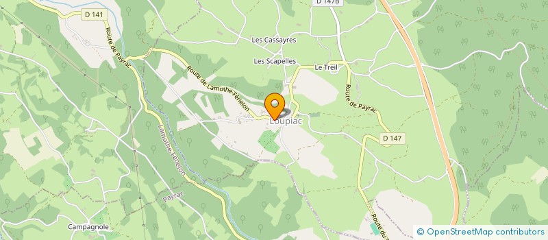 localisation de l'entreprise MONSIEUR PHILIPPE ENGRAND à LOUPIAC