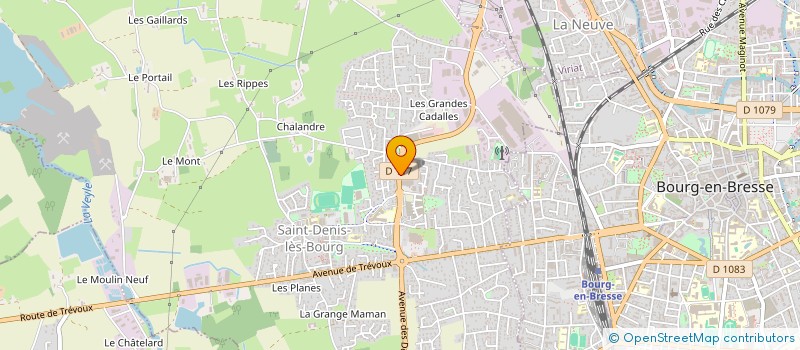 localisation de l'entreprise MONSIEUR PHILIPPE ENJOLRAS à SAINT-DENIS-LES-BOURG