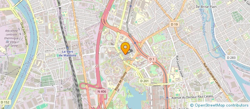 localisation de l'entreprise MONSIEUR PHILIPPE ENNDEVELL  CRETEIL