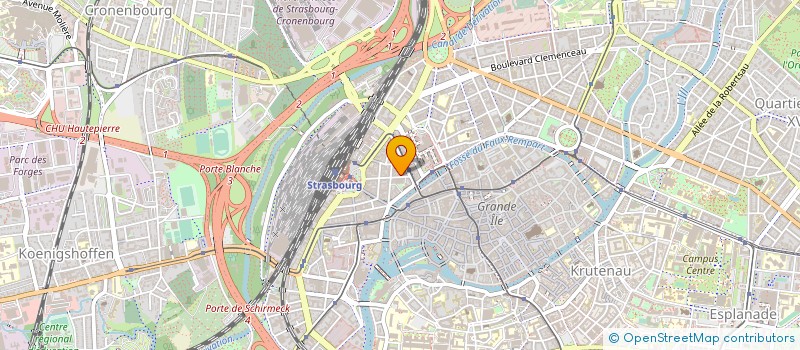 localisation de l'entreprise MONSIEUR PHILIPPE EPP à STRASBOURG