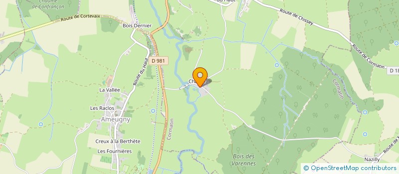 localisation de l'entreprise MONSIEUR PHILIPPE ESCALLIER  CHISSEY-LES-MACON