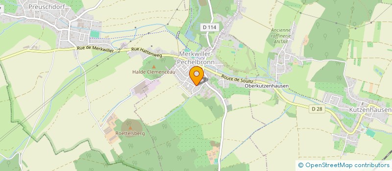 localisation de l'entreprise MONSIEUR PHILIPPE ESCHELMANN  KEFFENACH