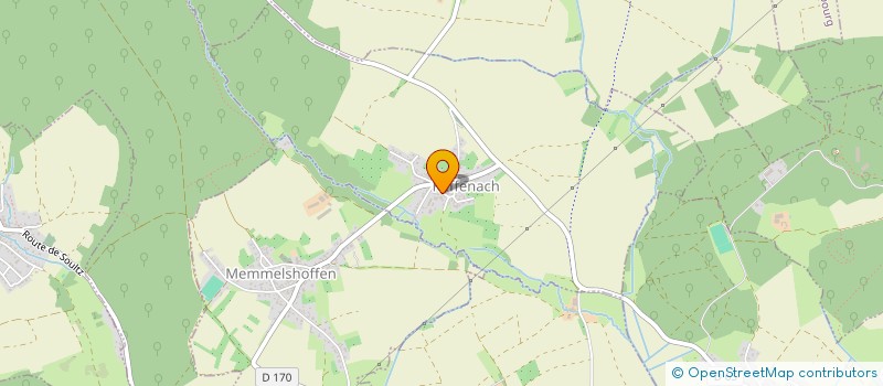 localisation de l'entreprise MONSIEUR PHILIPPE ESCHENMANN  KEFFENACH